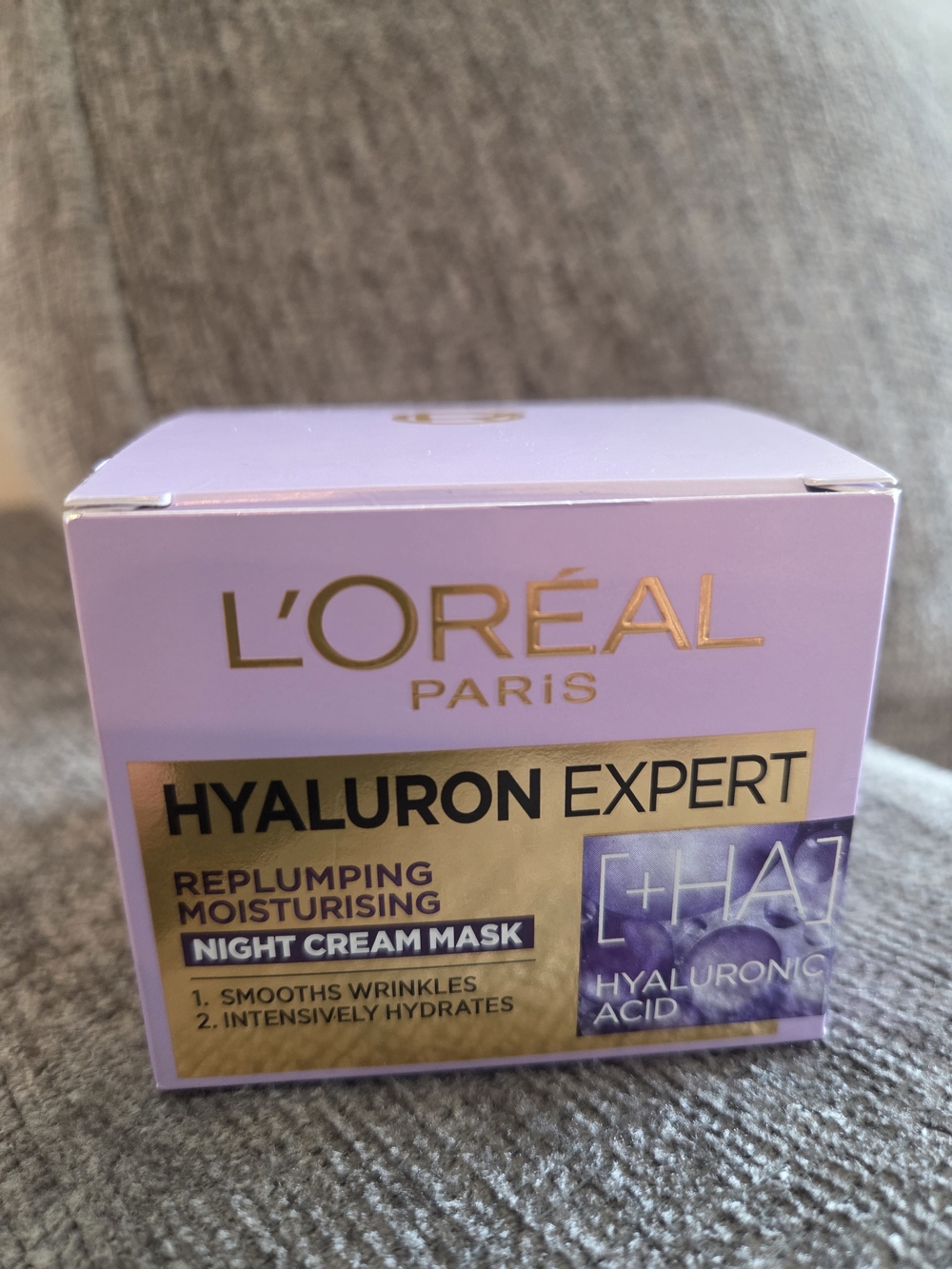NWT L'Oréal Paris Hyaluron Expert Night Cream Mask - Replumping Moisturing
